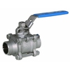 Ball valve Type: 7646 Stainless steel/PTFE Full bore Handle 1000 PSI WOG Butt weld B16.25 S40 18mmx4.35mm 1/4" (8)